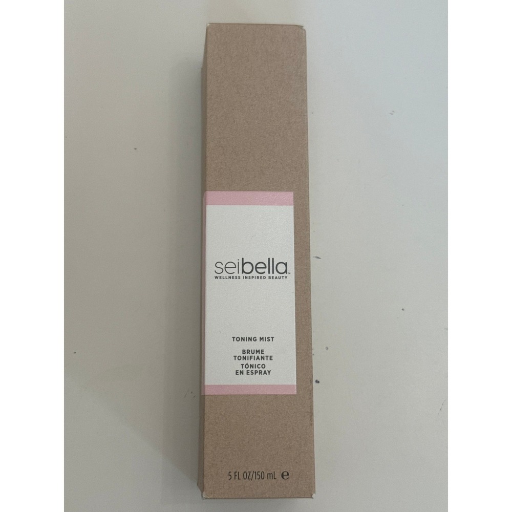 Seibella Toning Mist Honey & Rose 5oz Skin Soothing Recovery Sealed‎ Pink NIB